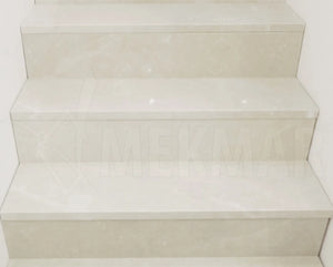 Escaleras de mármol beige vainilla - 1