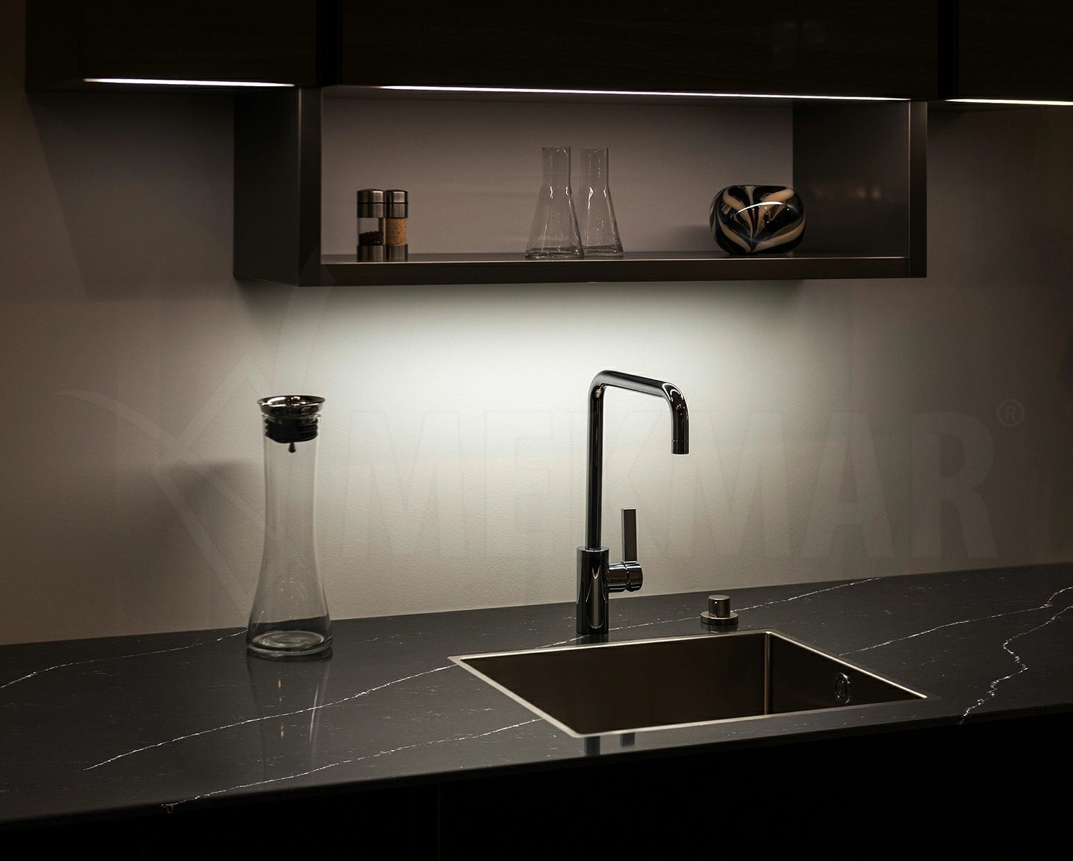 Artistic Black Quartz - 1