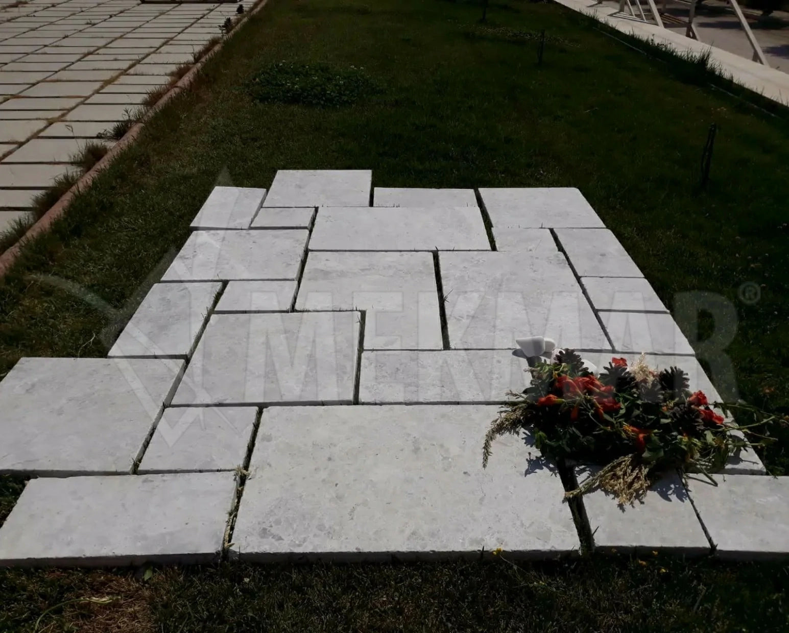 Tundra Light Marble Paver - 7