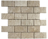 Mosaico de travertino TT-C-51 - 1