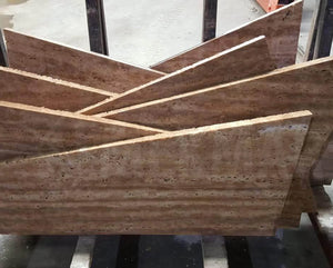 Noche Vein Cut Travertine Stairs - 3