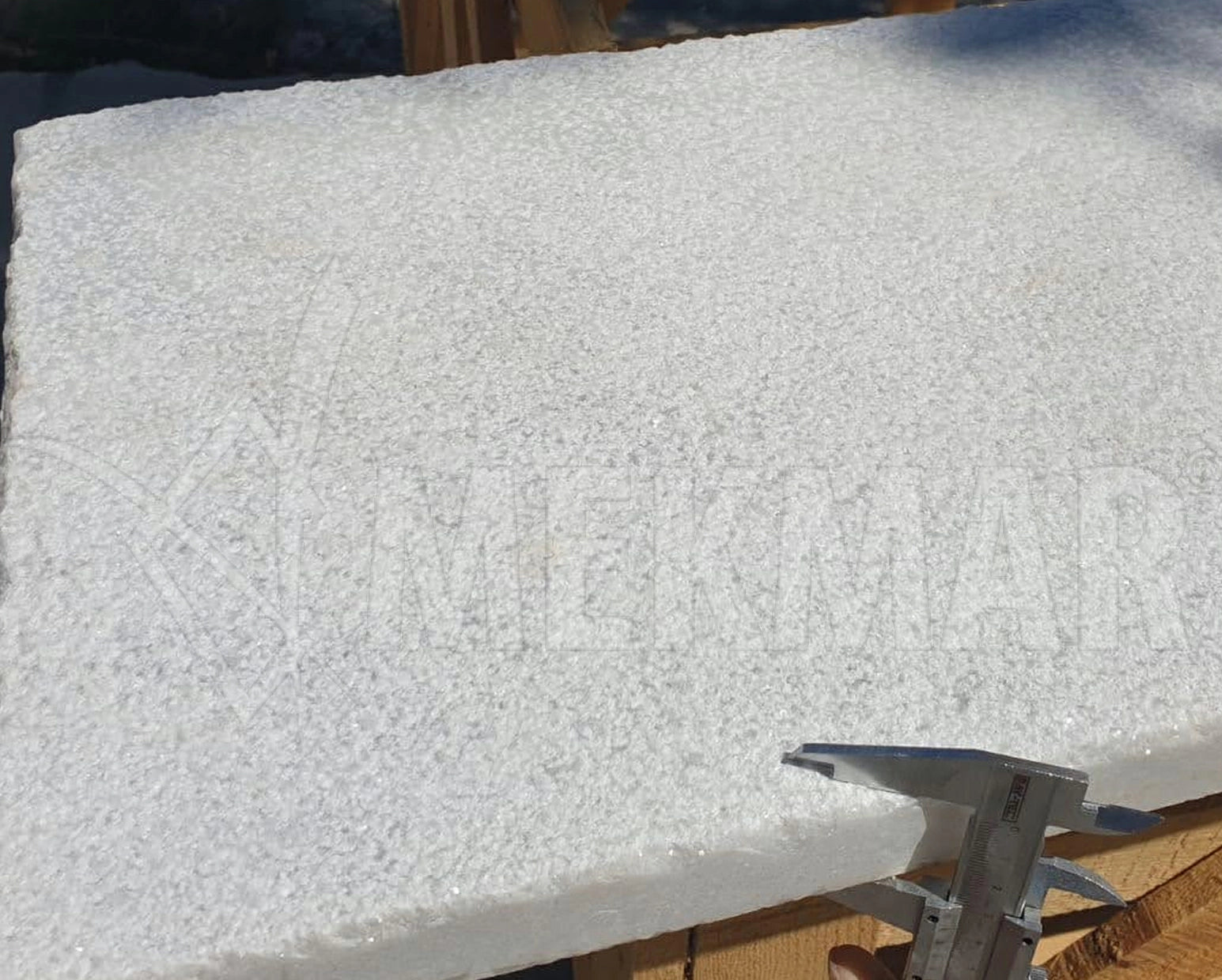 Bianco Ibiza Sandblasted Marble - 9