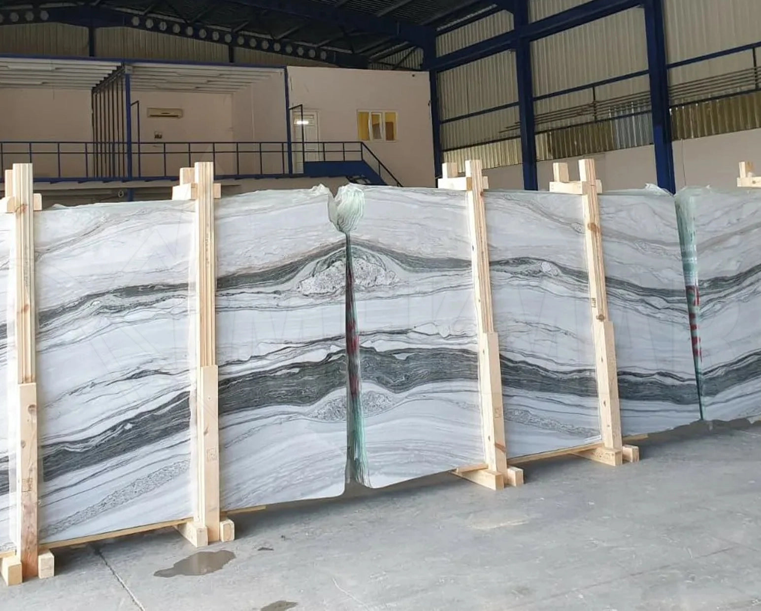 Platinum White Marble Slabs - 9