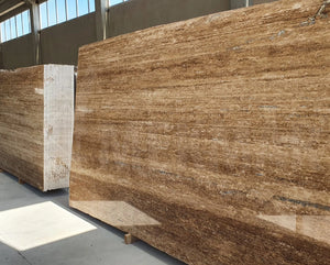 Noche Vein Cut Travertine Slab - 7