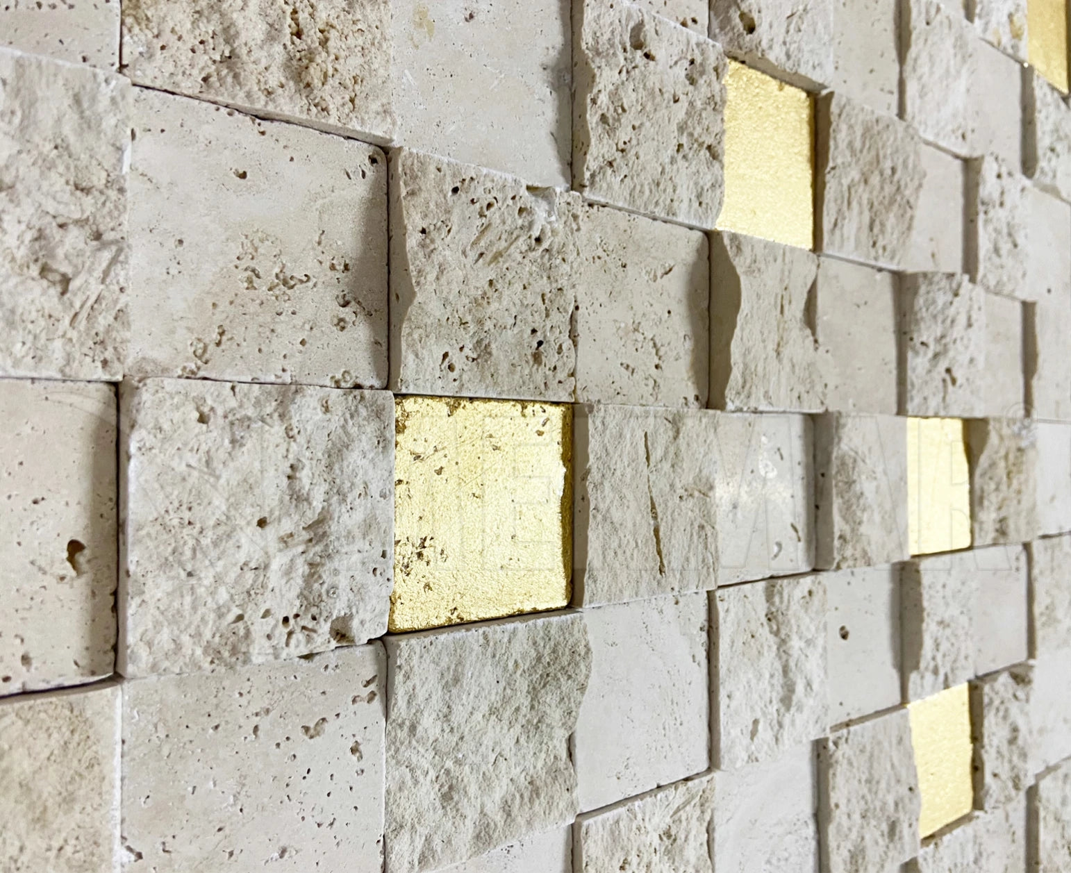 Travertine Mosaic TV-C-V44 - 5