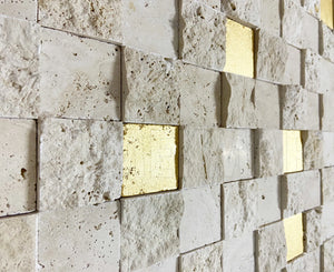 Travertine Mosaic TV-C-V44 - 5