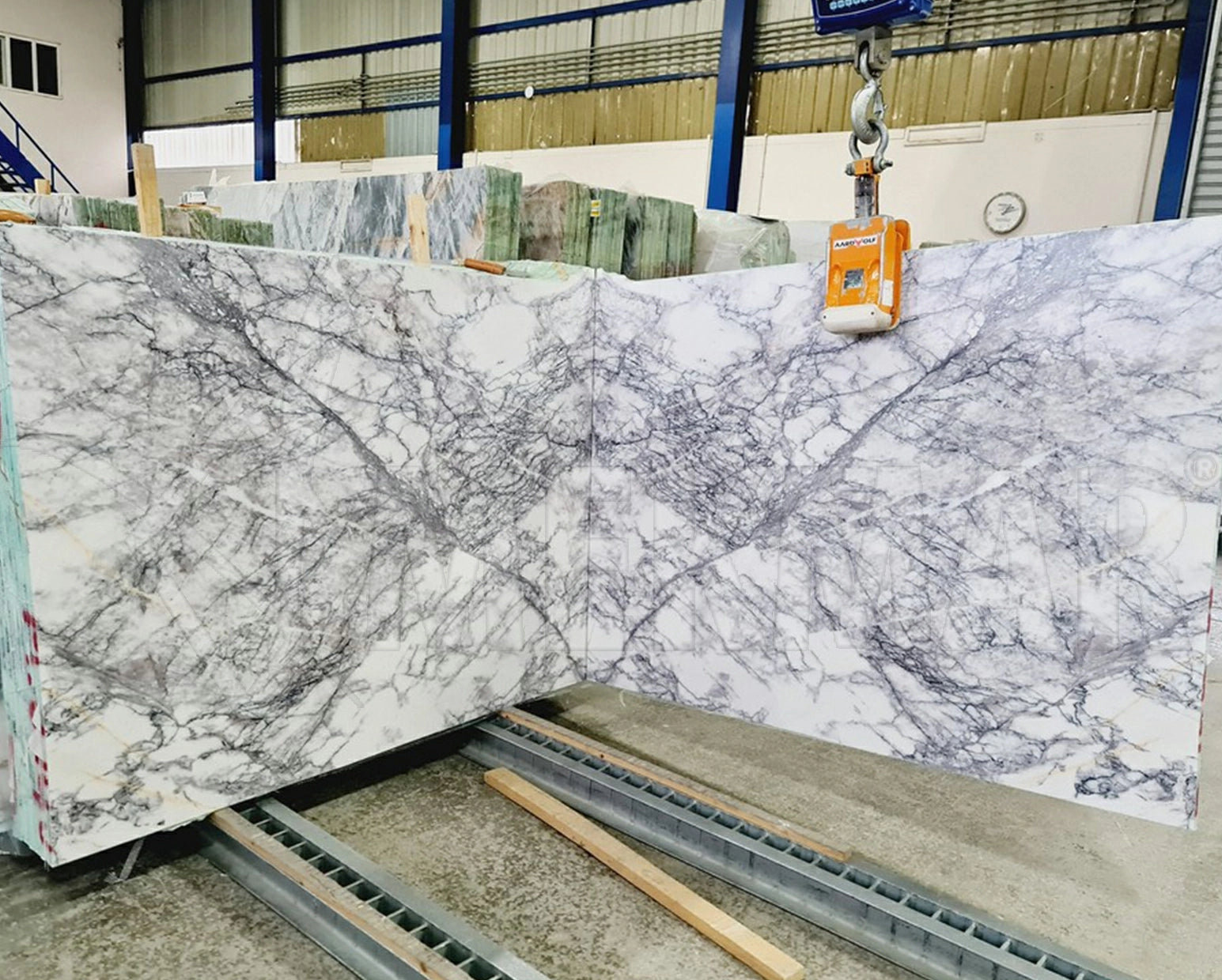 Turkish Lilac Marble Slab - 5