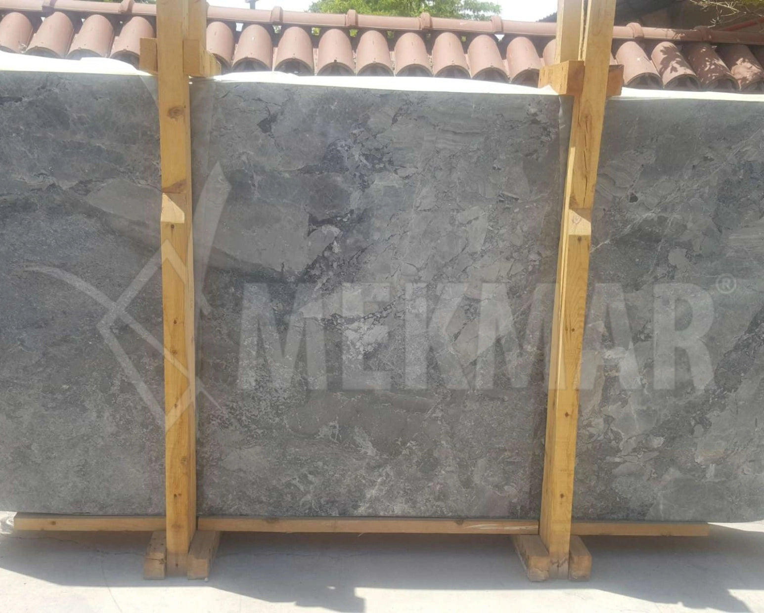 Puffin Grey Marble Slabs - 8