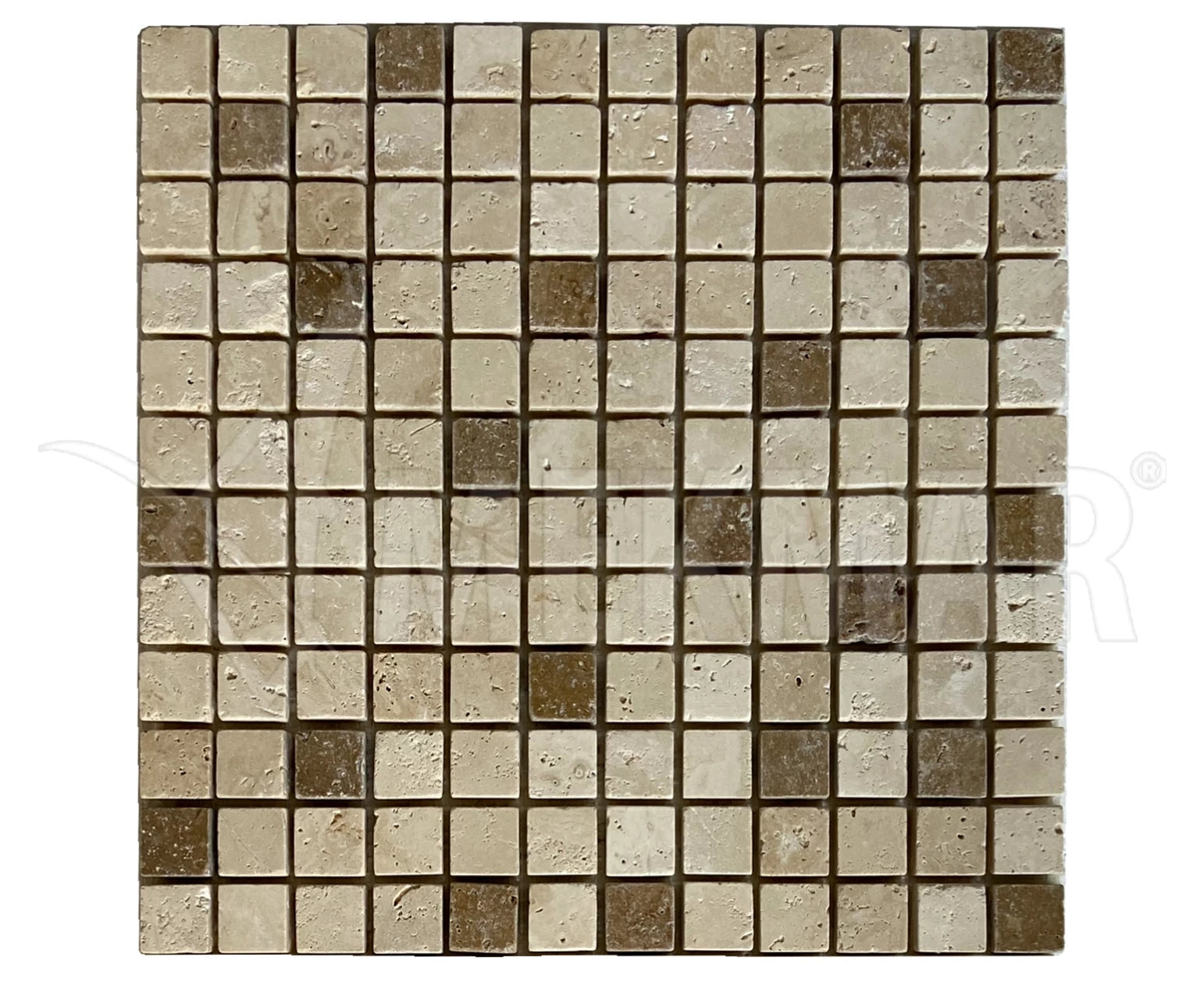 Mosaico de travertino TT-CN-22 - 1