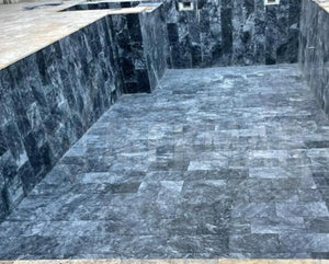 Marbre noir neige - 5