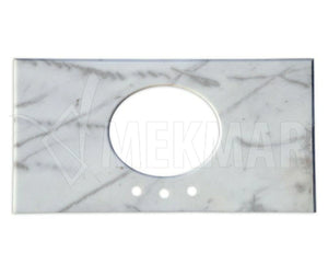 Bianco Ibiza Marble Countertop - 10