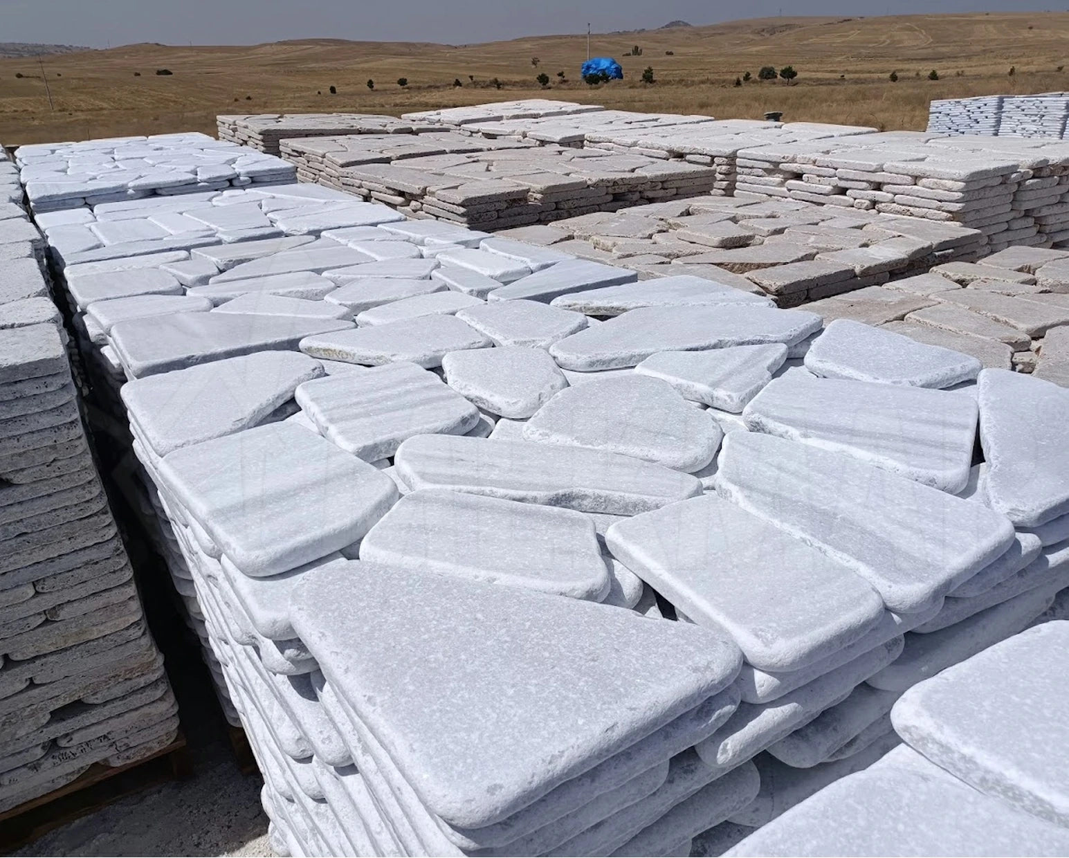 White Crazy Paver - 2