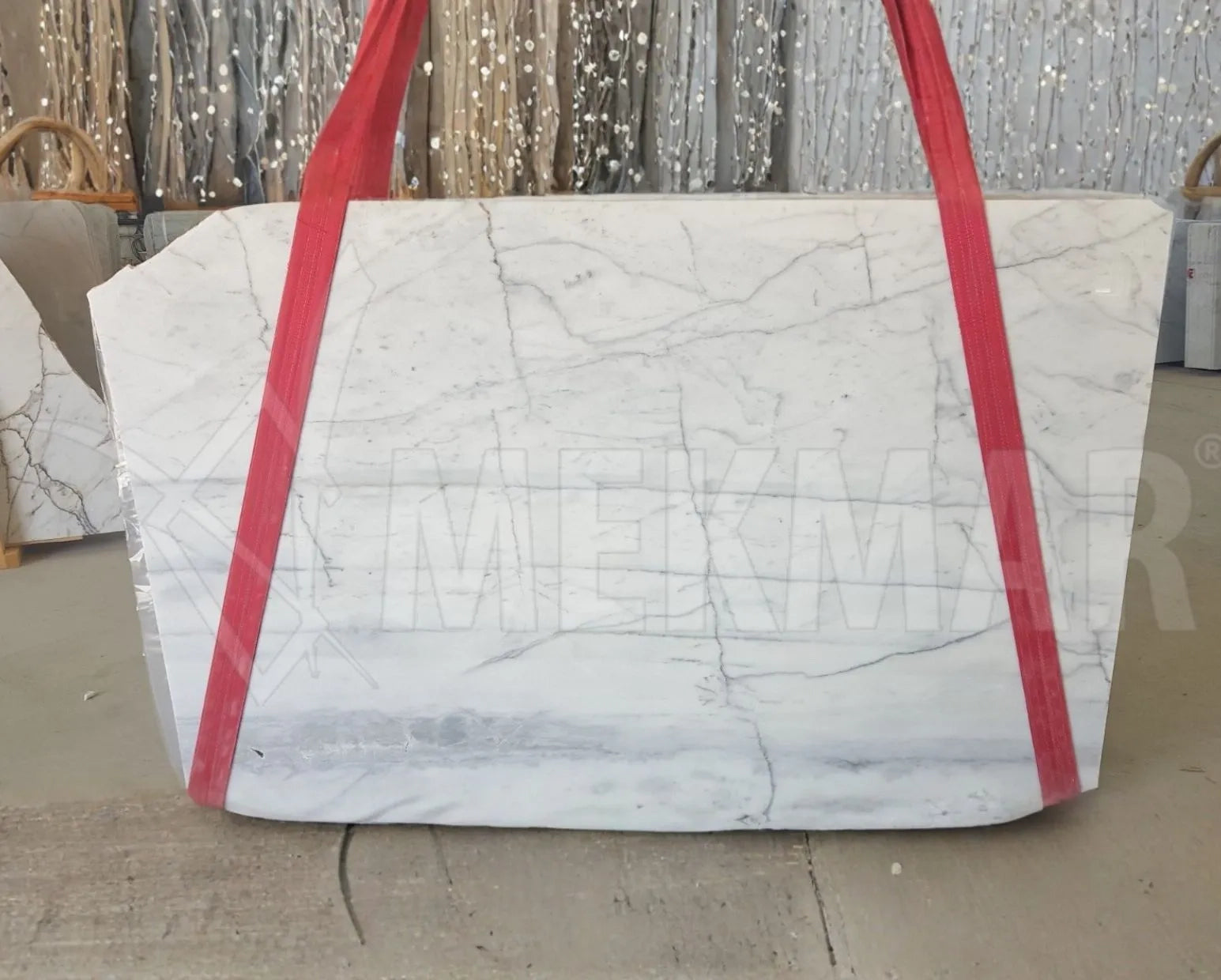 Bianco Ibiza Marble Slab - 4