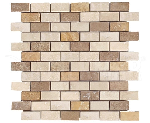 Mosaico de travertino TF-M3-24 - 1