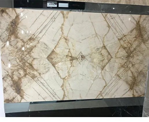 Siena Gold Marble Slab - 5