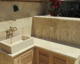 Encimera de travertino clásico - 1