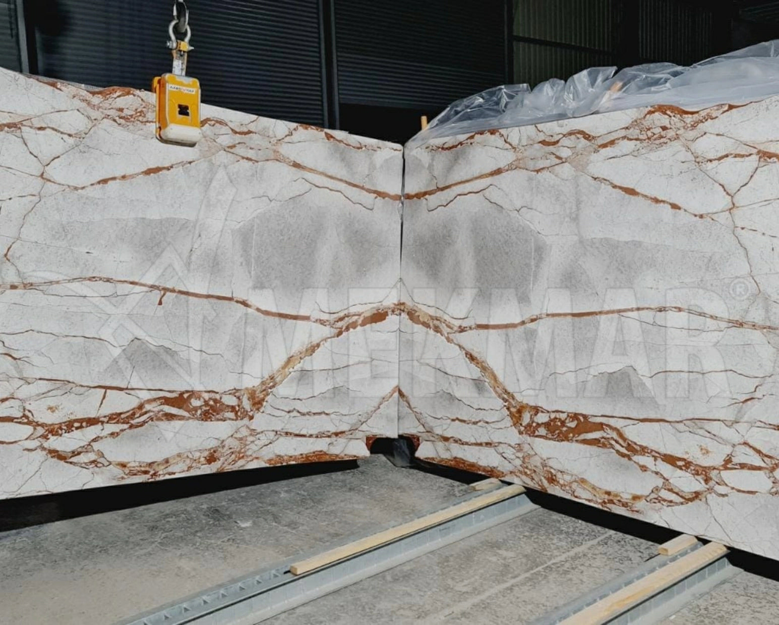 Astan Grey Marble Slab - 3