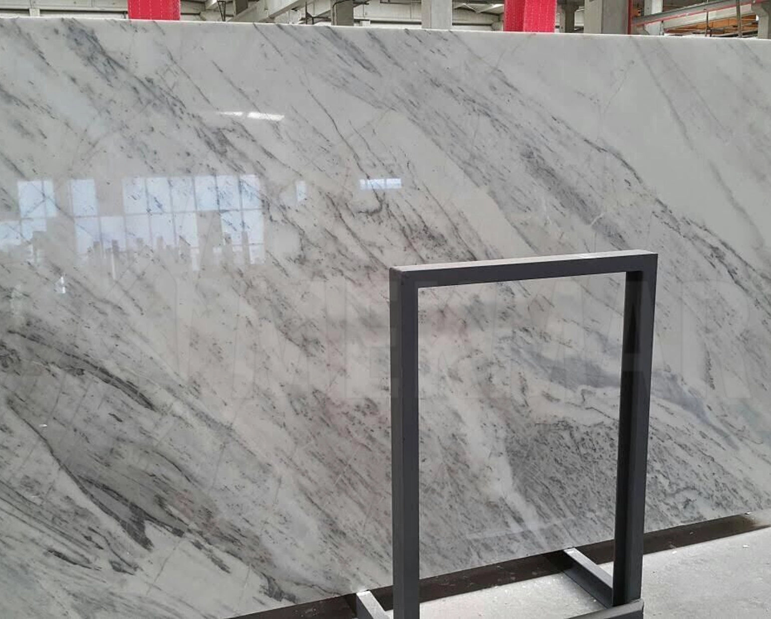 Adranos White Marble Slab - 8