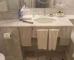 Bianco Ibiza Marble Countertop - 7