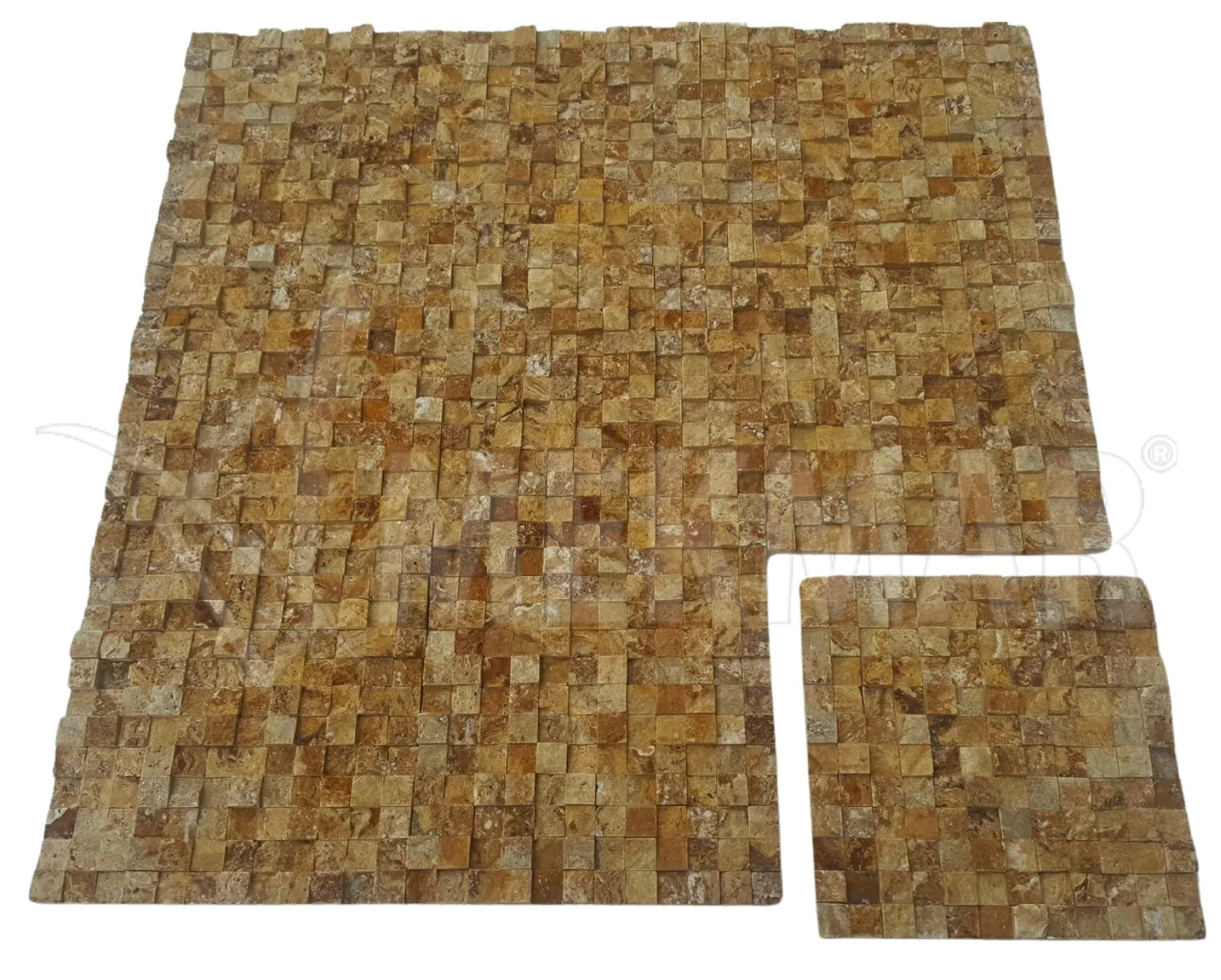 Travertine Mosaic TS-Y-3D22 - 7