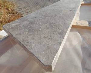 Silver Travertine Stairs - 2