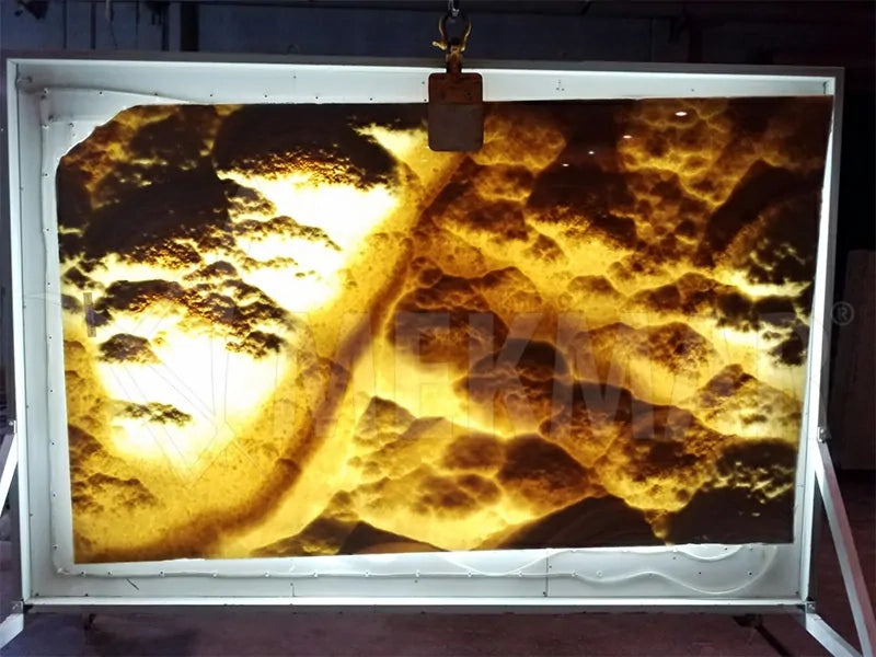 Onyx Honey Comb Slab - 7