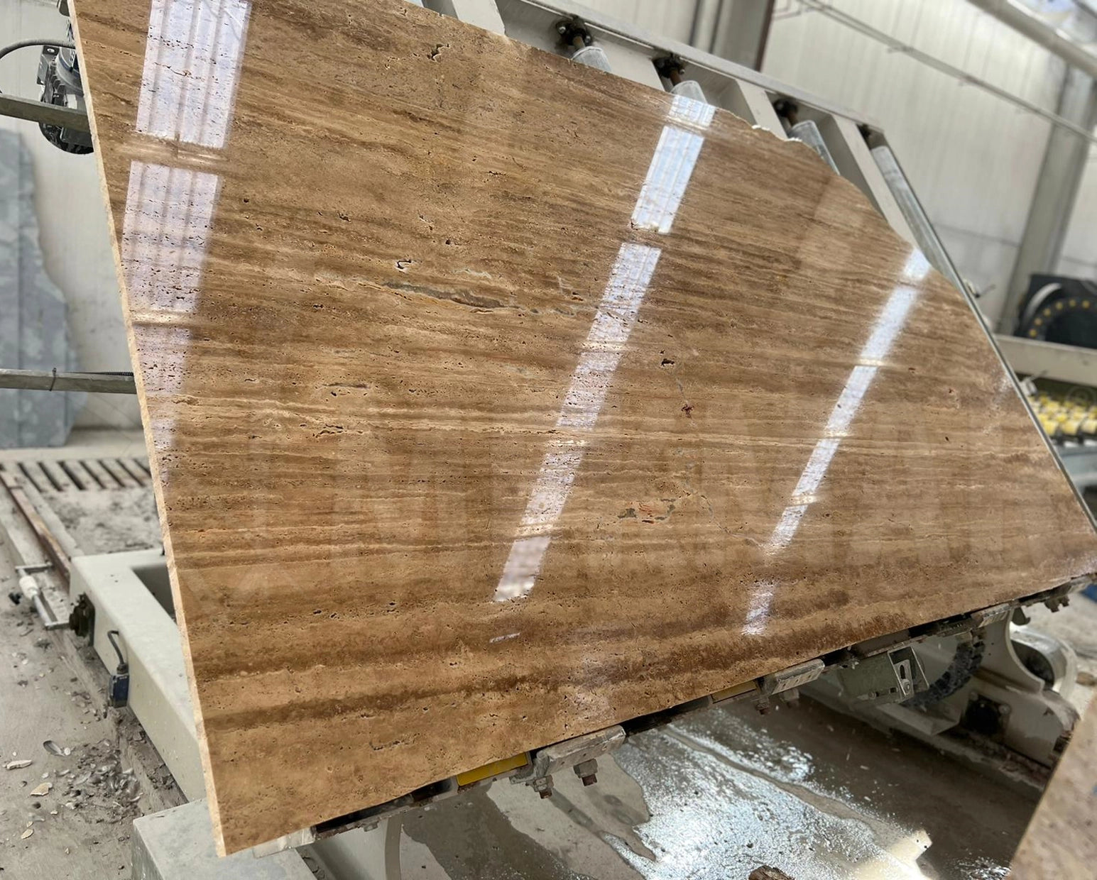 Noche Vein Cut Travertine Slab - 10