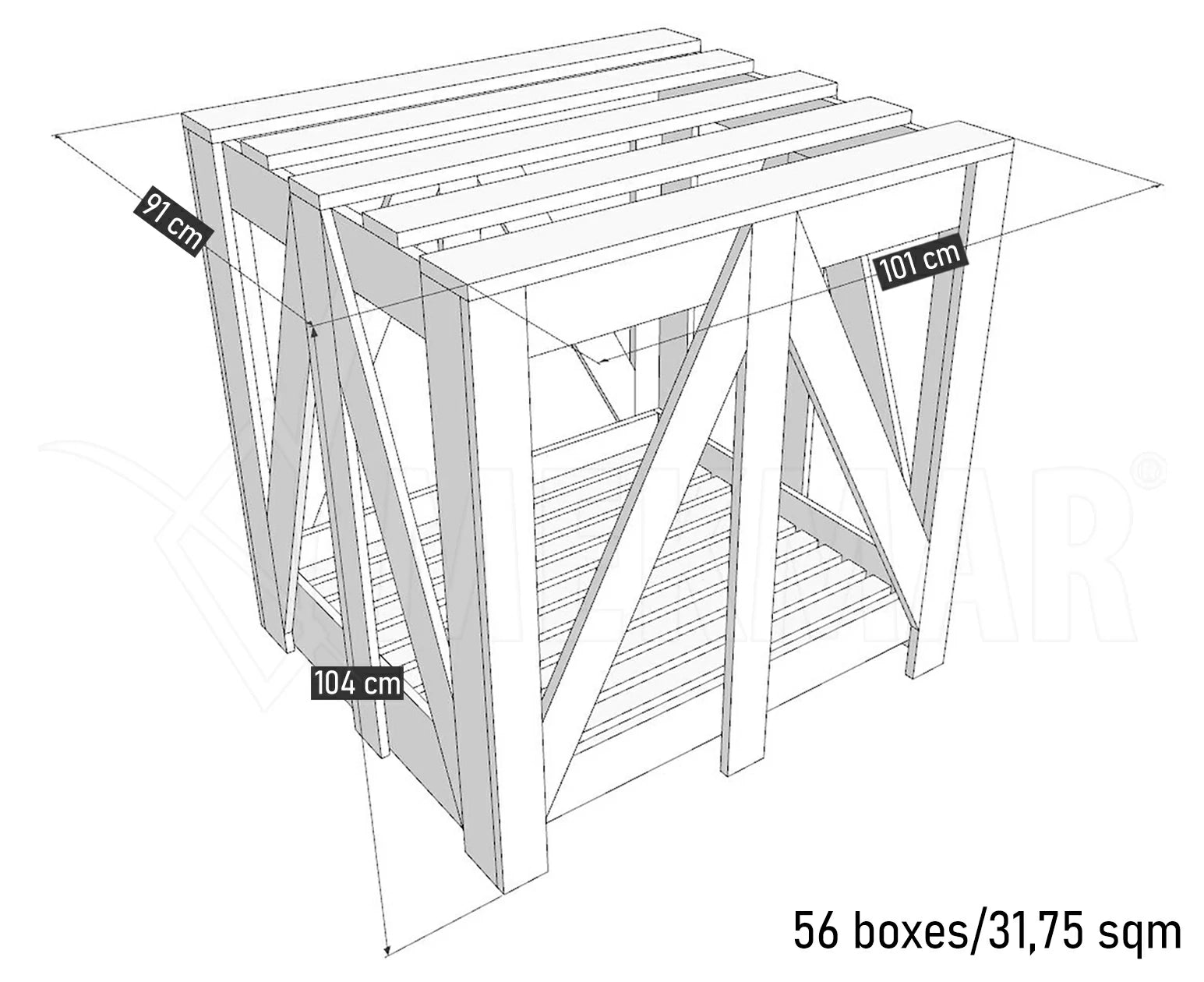 Marble Mosaic MP-W-H515 - 4