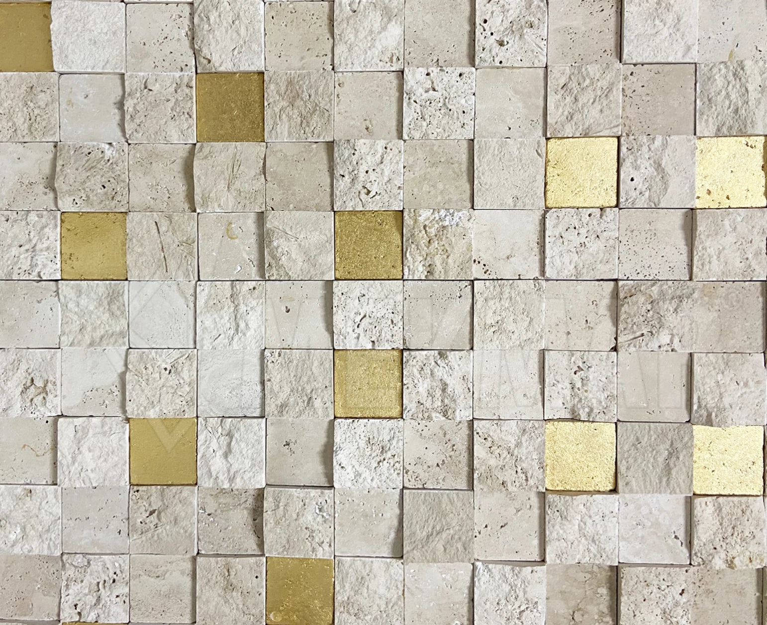 Travertine Mosaic TV-C-V44 - 4