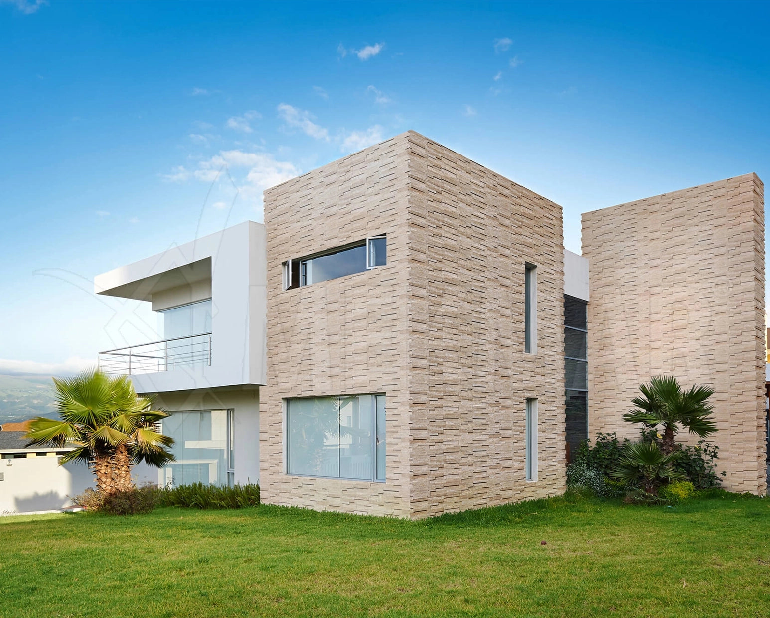 Mosaico de travertino TB-C-P26 - 1