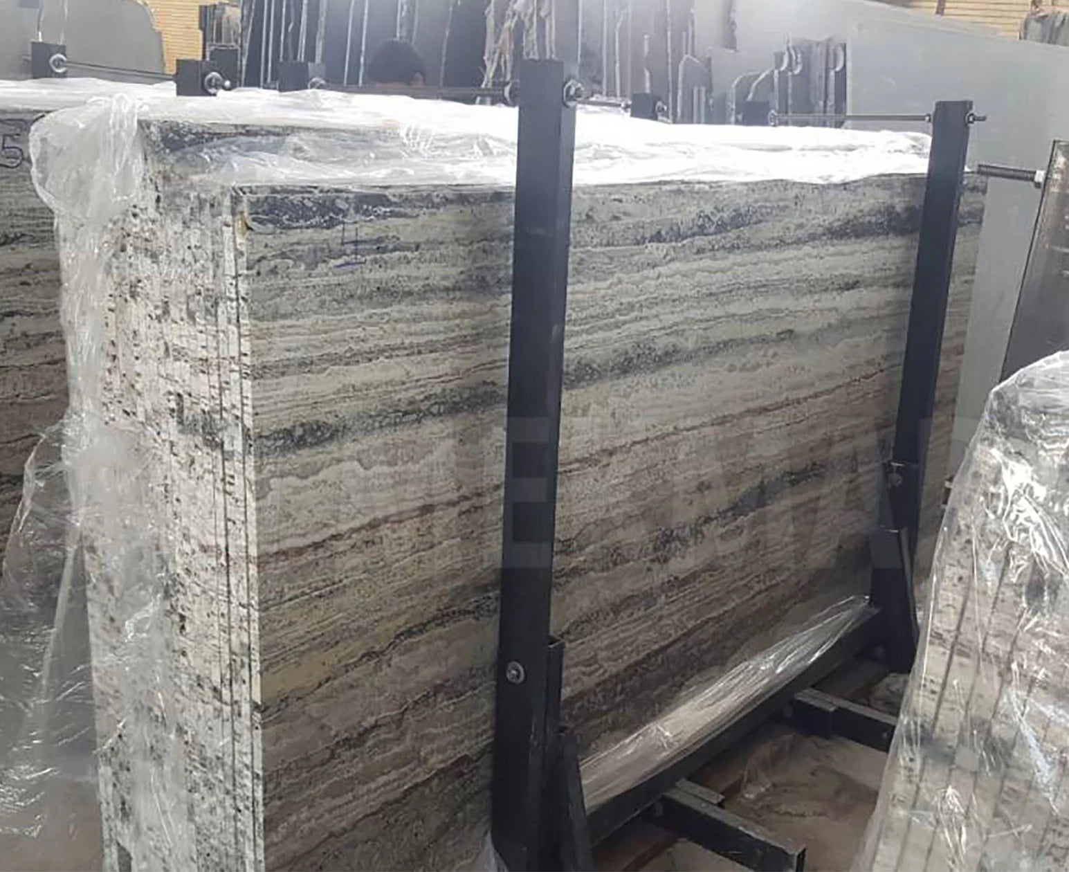Leonardo Vein Cut Travertine Slab - 7