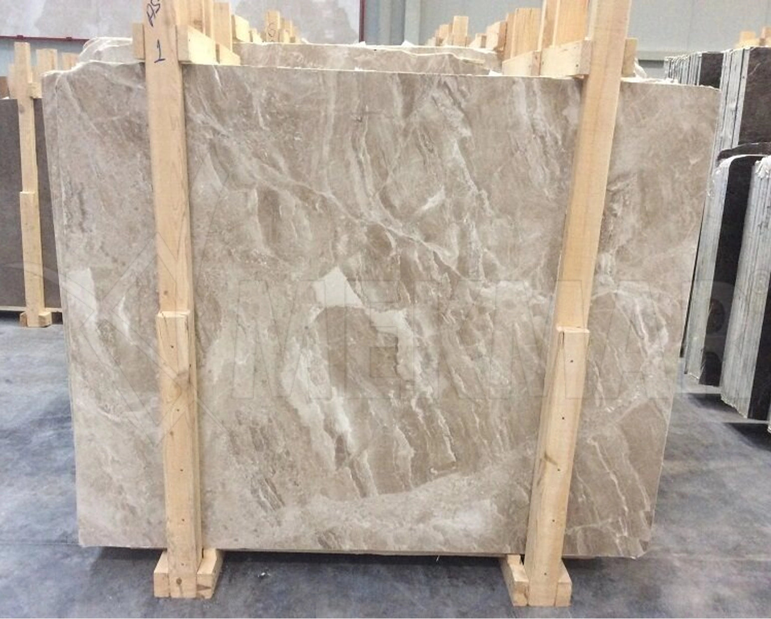 Coffee Royal Marble Slab - 2