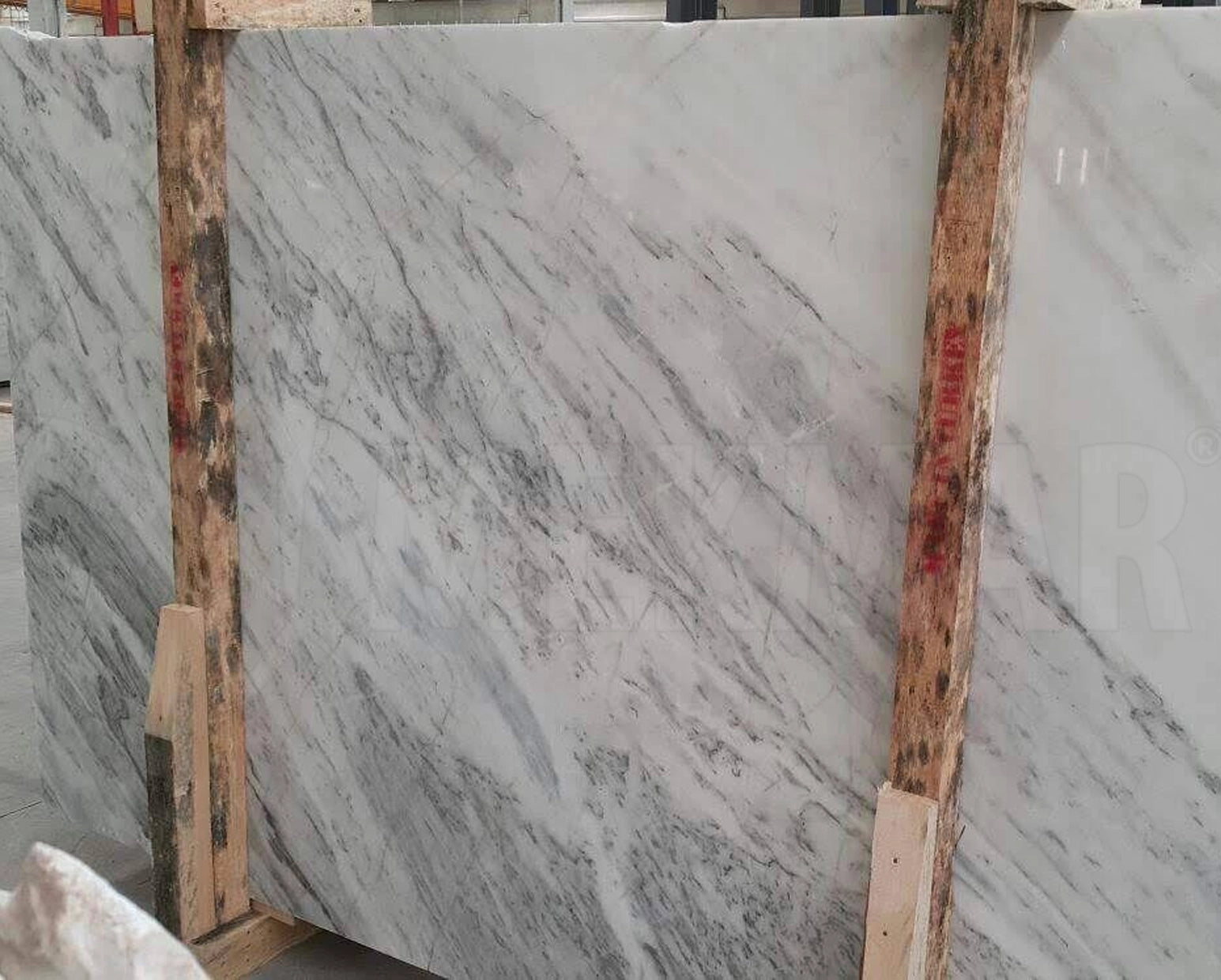 Adranos White Marble Slab - 7
