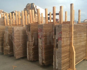 Noche Vein Cut Travertine Slab - 6