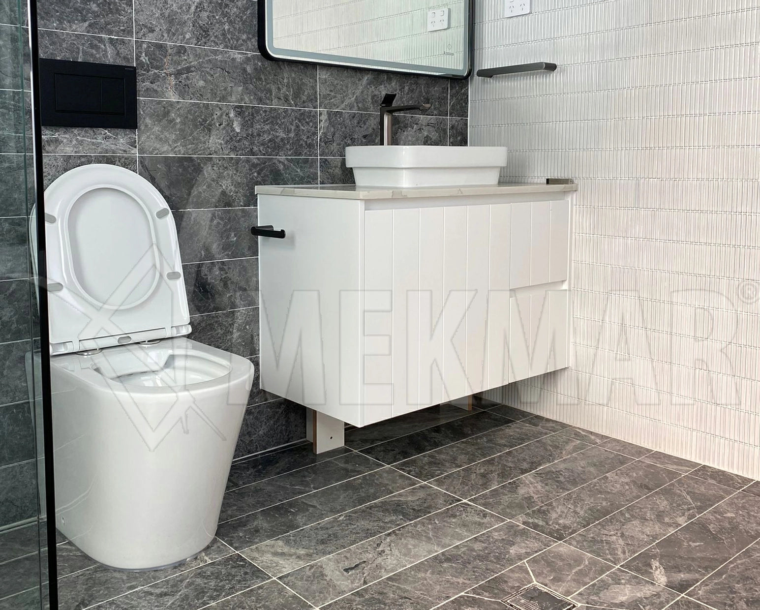 Marbre gris Puffin - 2