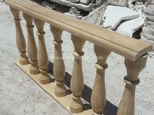 Classic Travertine Balustrade - 3