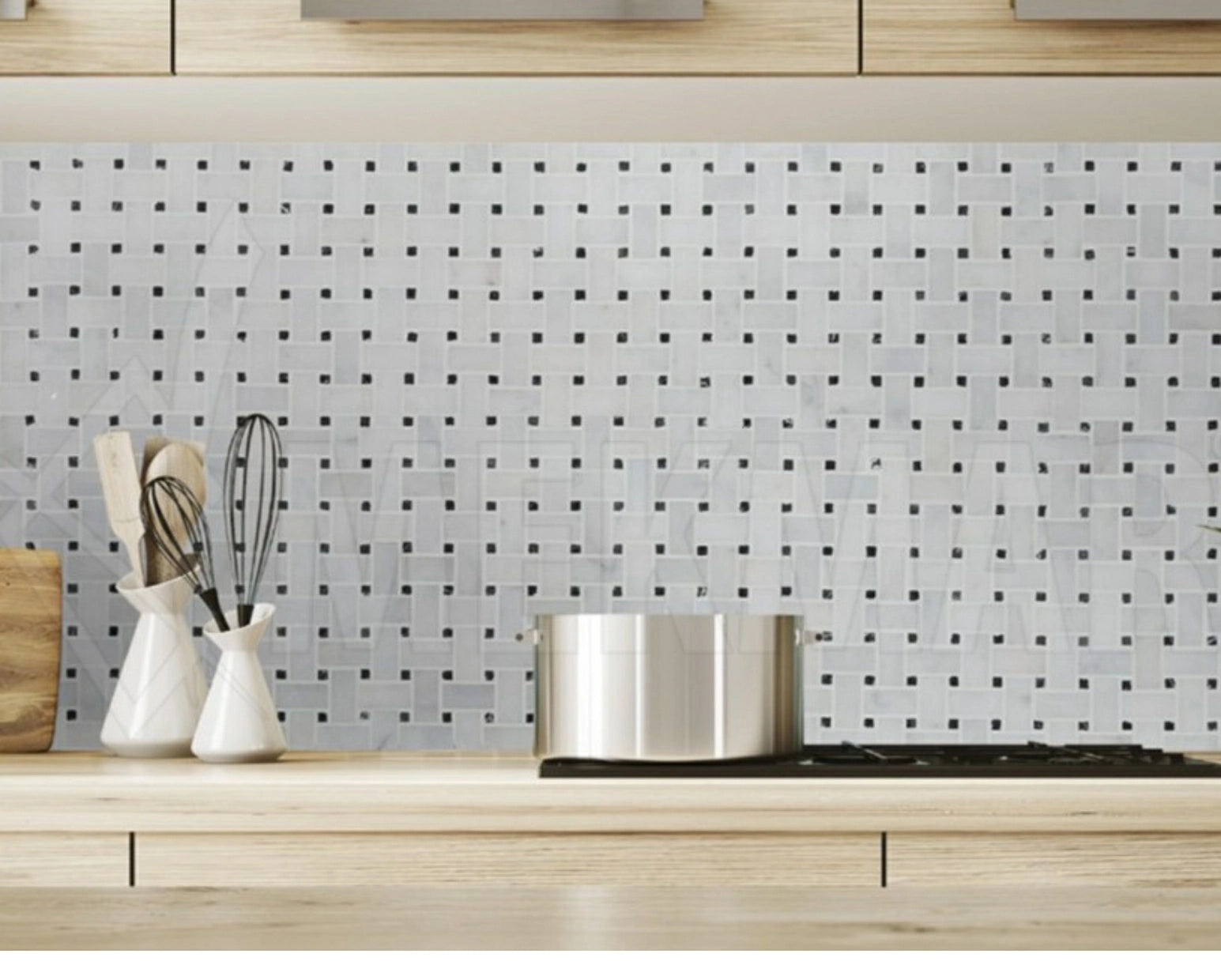 Marble Mosaic MP-WBL-B - 3