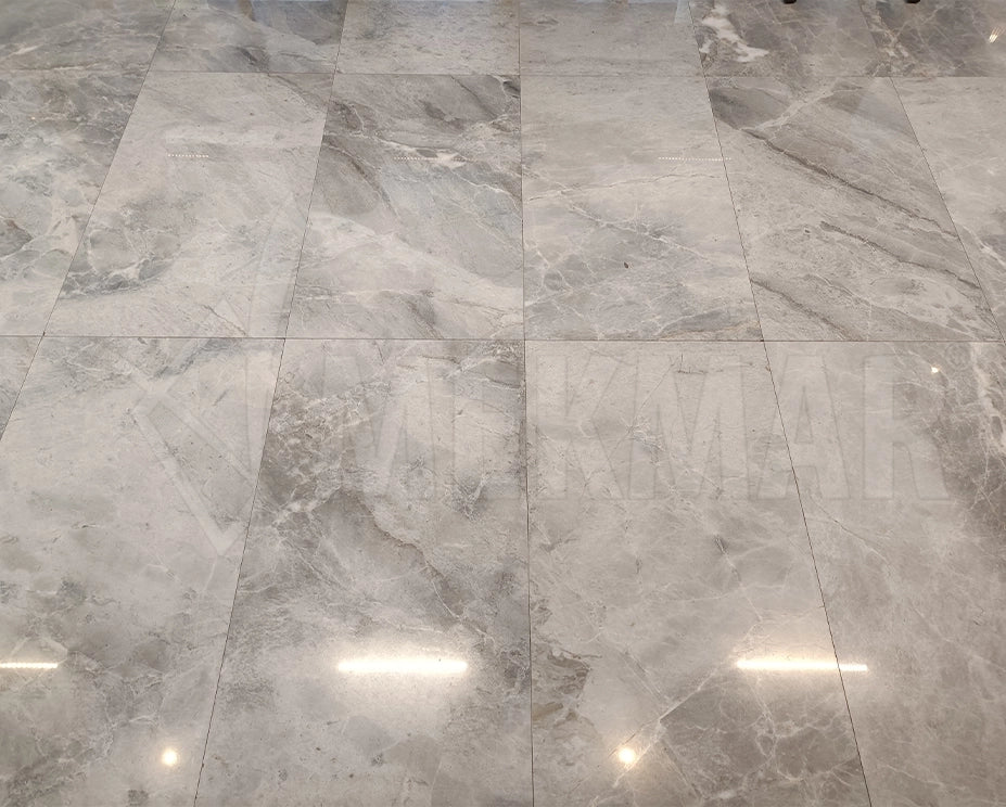 Cloudy Grey Marble - 4