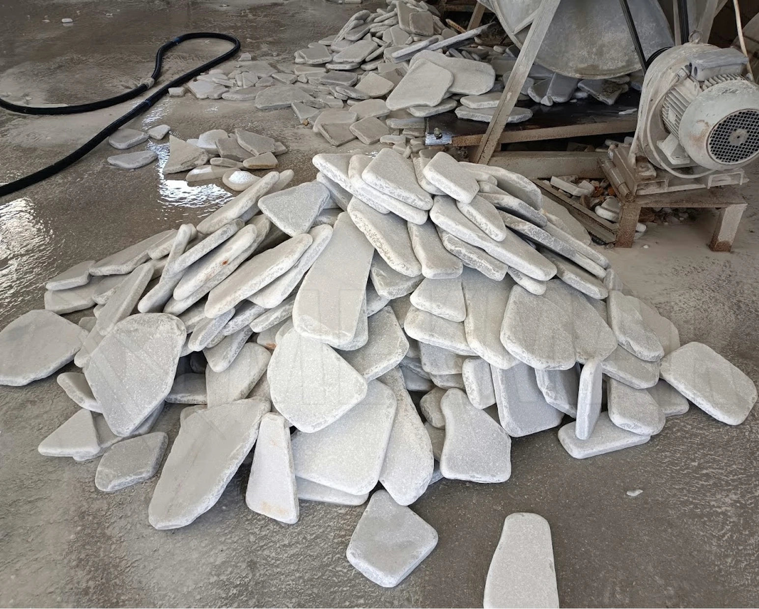 White Crazy Paver - 3