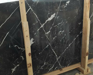 Toros Black Marble Slab - 4