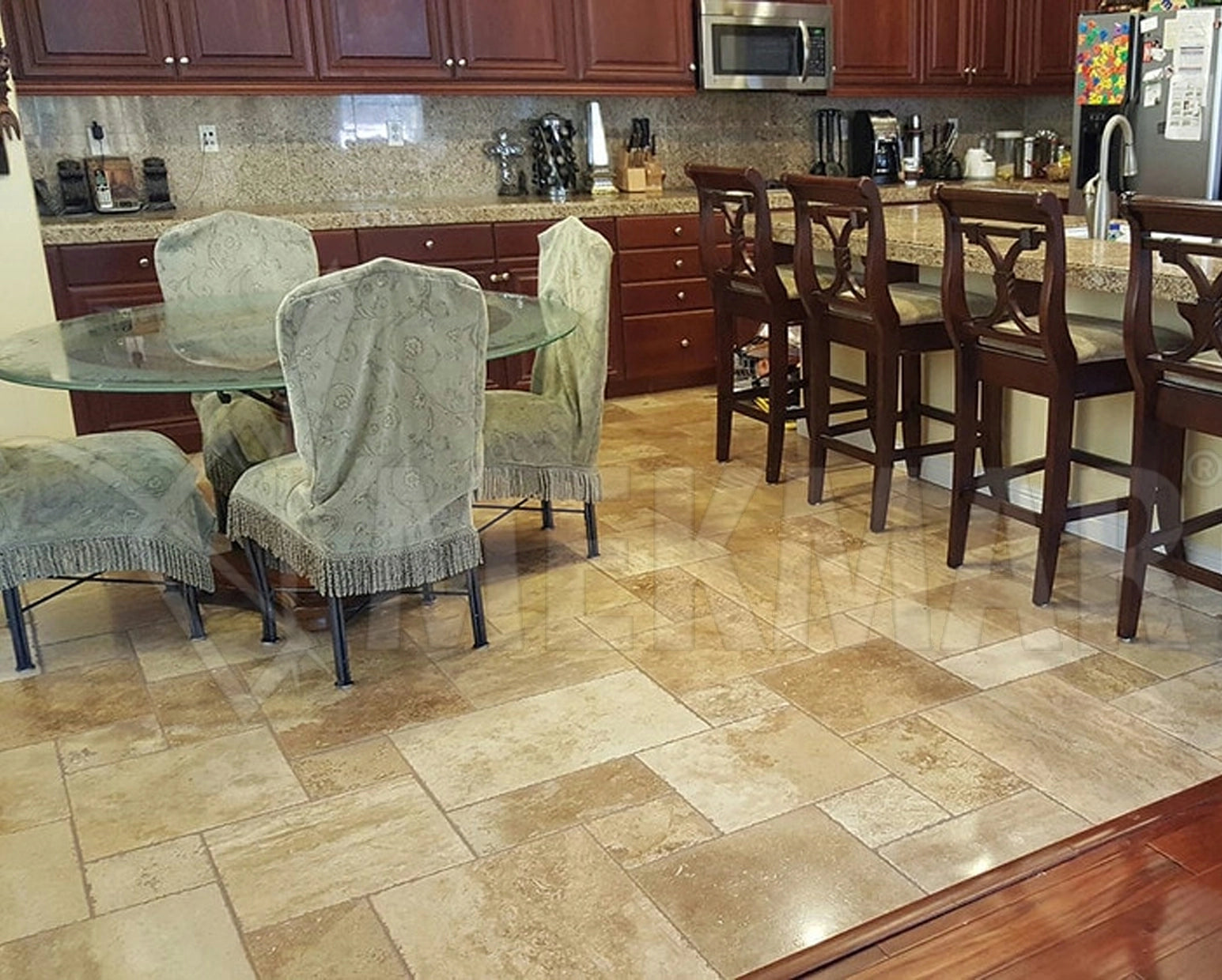 Volcano Pattern Set Travertine - 7