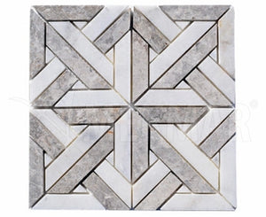 Mosaico de mármol MP-WG-SKY - 1