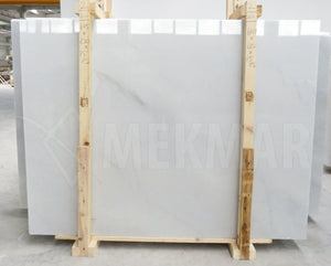 Pasha White Marble Slab - 8