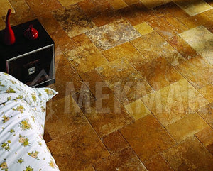 Gold Travertine Pattern Set - 5