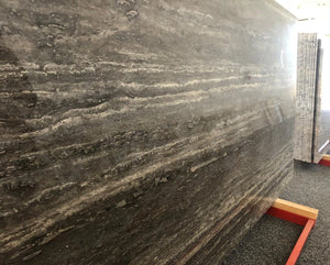 Persian Silver Travertine Slab - 8