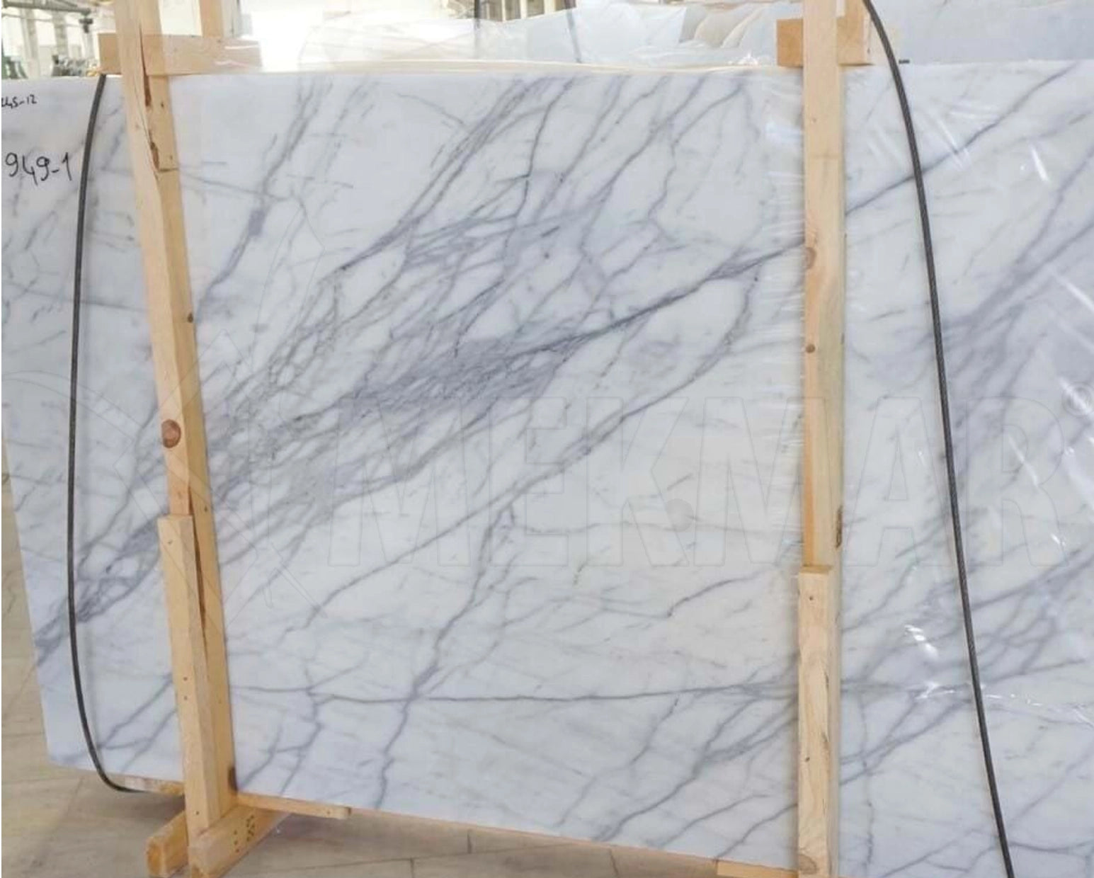Carrara White Marble Slab - 6