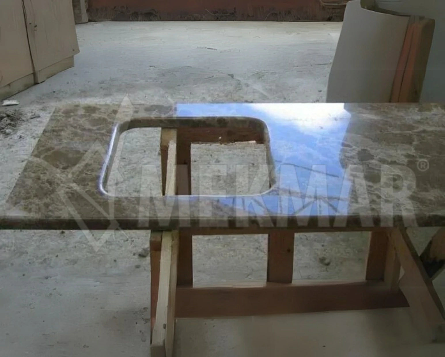 Emperador Marble Countertop - 6