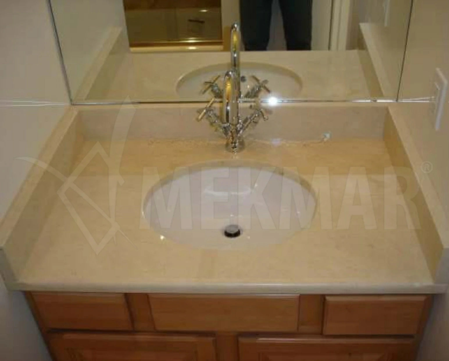 Beige Marble Countertop - 3
