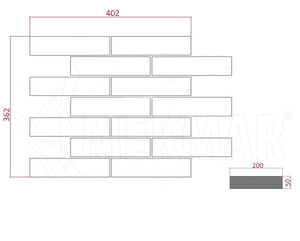 Travertine Mosaic TT-C-52 - 8