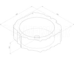 Vessel Sink Model 34 - 3